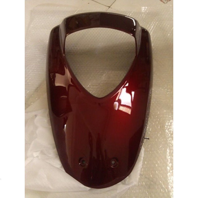 适用HJ125T-10面板/10A10C踏板车配件面板前大板前斜板大灯外壳_0