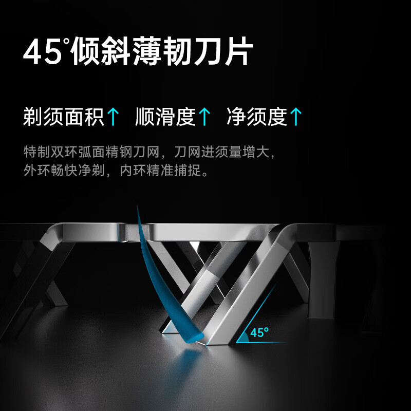 超人(SID)电动剃须刀HS7378紫罗兰高清大图