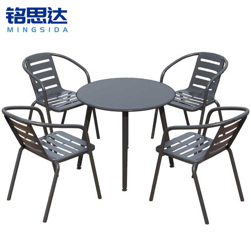 铭思达 户外桌椅 70cm一桌四椅 套高清大图