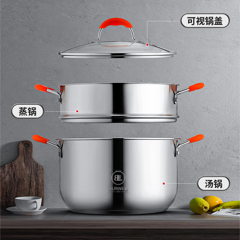 巴米樂蒸汤锅BNL-GB218高清大图