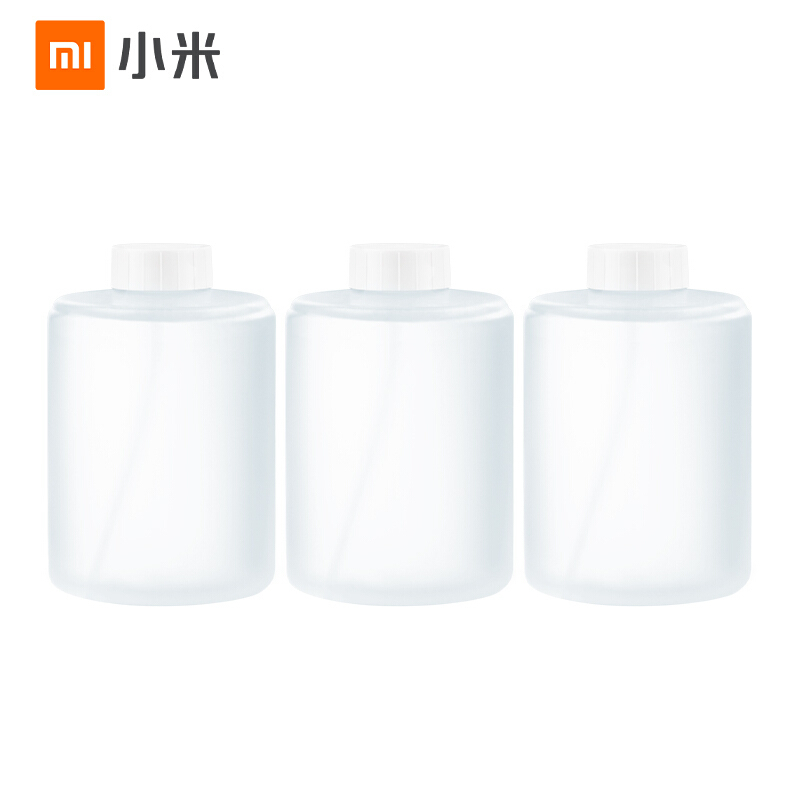 小米 米家 小卫质品泡沫洗手液 米家自动洗手机专用 泡沫抑菌洗手液(三瓶装)
