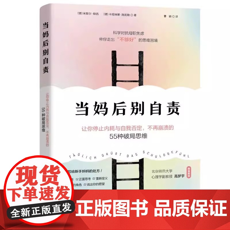 当妈后别自责 米歇尔·柳西 (德)心理健康 孕产育儿 女性话题 关注产后抑郁 不再崩溃的55种破局思维 消化负面情绪减少高清大图