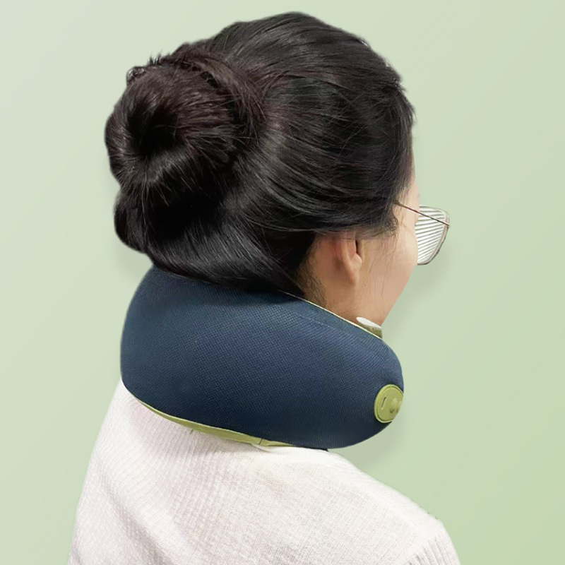 沃品 颈部按摩枕 颈部按摩U型枕按摩器颈部按摩枕按摩按摩器颈部按摩器放松按摩器NM05!高清大图