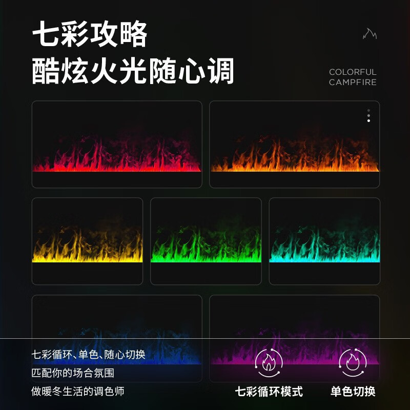 艾美特(AIRMATE)石墨烯踢脚线取暖器电暖器家用2200W功率 遥控加湿烤火炉浴室防水移动地暖AIR5PRO-A1