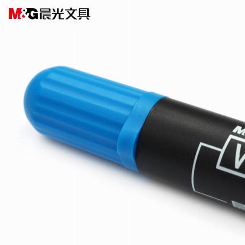 LTSM 晨光MG2160黑色白板笔单头白板笔 可擦水性笔 易擦型 办公用