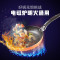 美的(Midea)平底锅煎锅煎炒锅不粘锅牛排锅煎蛋锅煎饼锅电磁炉燃气通用 [24CM]橙色太阳纹路
