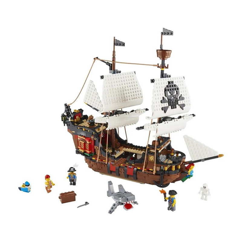 [全球购]乐高(LEGO)积木 31109 海盗船9岁+ 积木 益智 儿童玩具 送礼