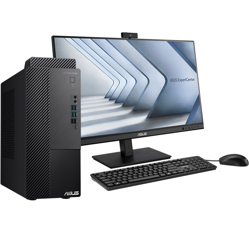 华硕(ASUS)弘道 商用台式机 D700ME 24.5寸 (I5-13500 16G 512SSD GTX1660S WIN11)