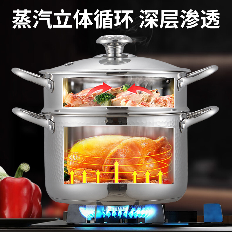 赫巴兹锤纹蒸锅高清大图