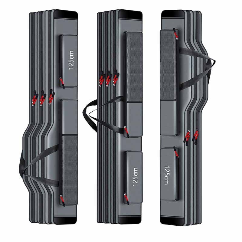 渔具包大容量鱼竿包钓鱼包多功能加厚鱼杆包闪电客鱼包大肚包轻便鱼具