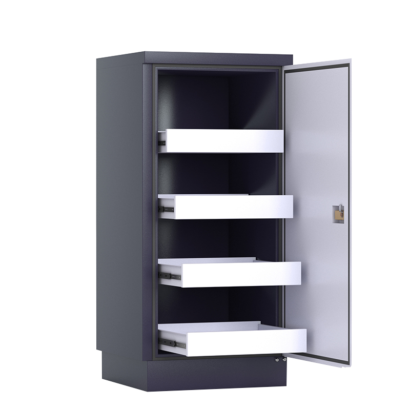 臻远 ZY-FCGA-3 防磁柜CD光盘柜磁盘柜U盘柜信息安全柜储存柜4抽高清大图
