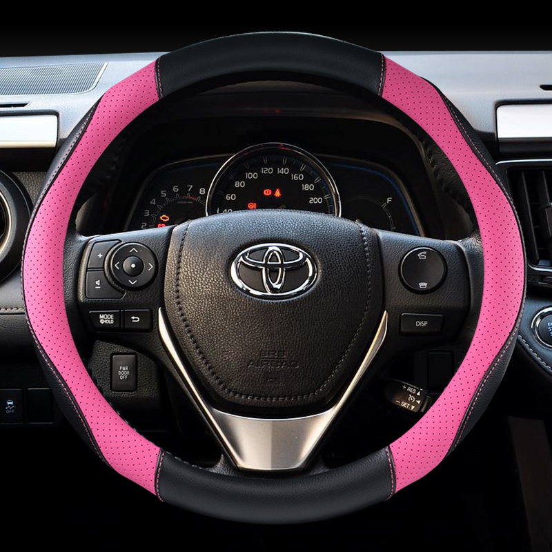 2018新款一汽丰田RAV4荣放方向盘套夏季专用汽车把套防滑