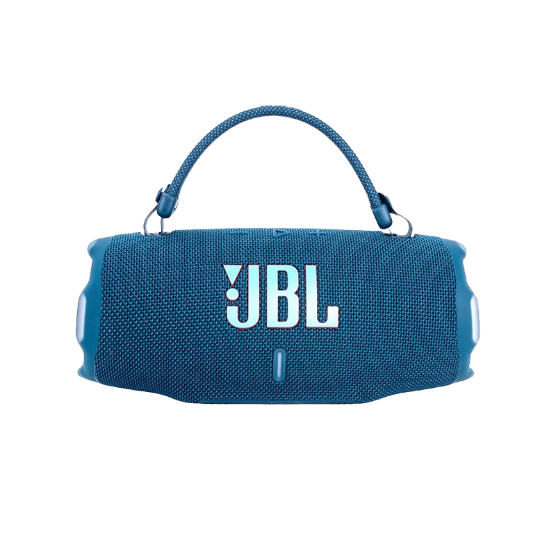 JBL CHARGE6 音乐冲击波六代 便携式蓝牙音箱 低音 AI音效增强 户外防尘防水 桌面音响 蓝色高清大图