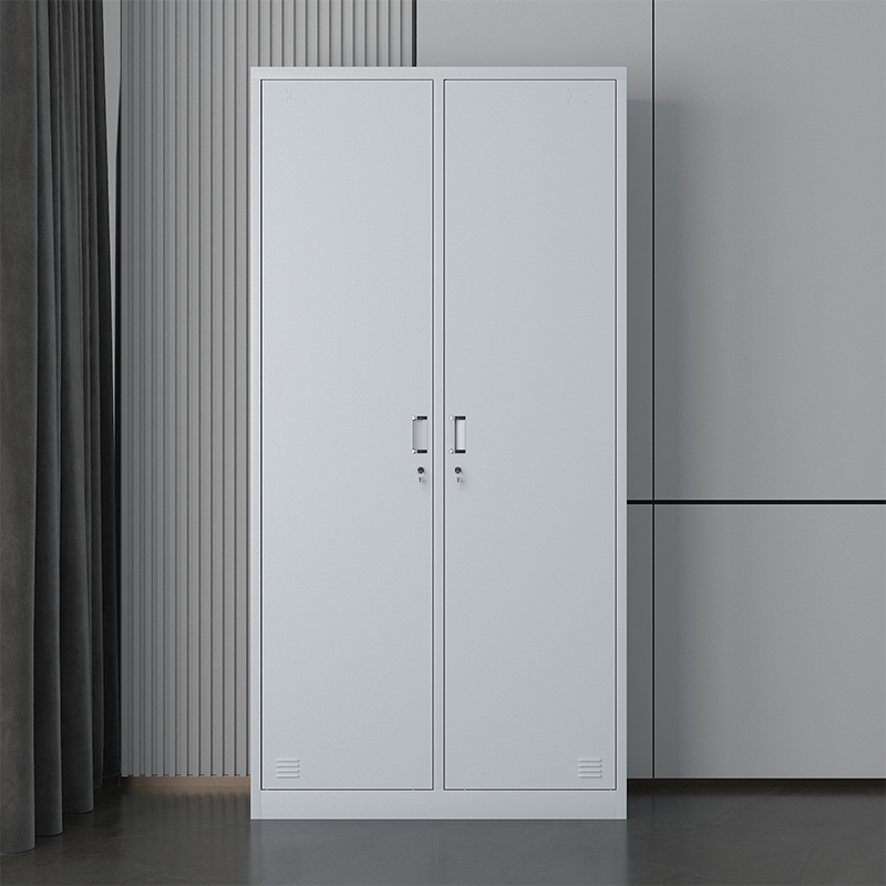 中豫鑫泽ZYXZ4071949铁皮更衣柜储物柜寄存包柜鞋柜 2门更衣柜 (加厚款)高清大图