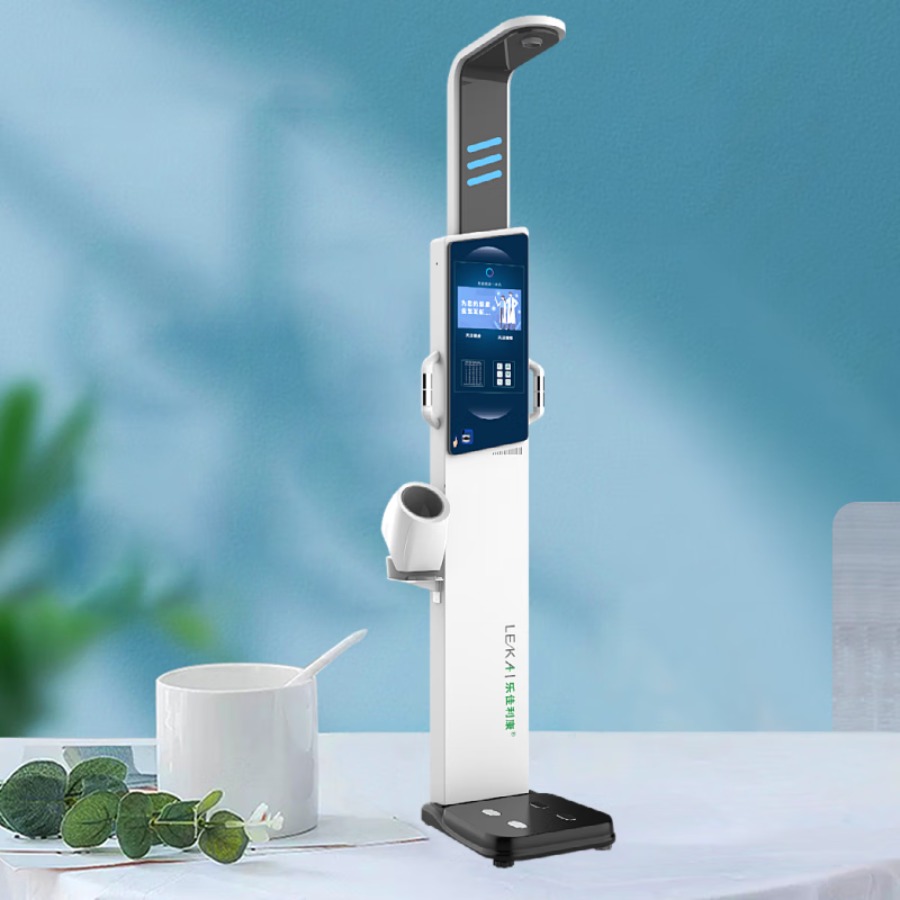 乐佳利康HW-V9型智能互联体检一体机,健康体测多功能自助体检机 HW-V9