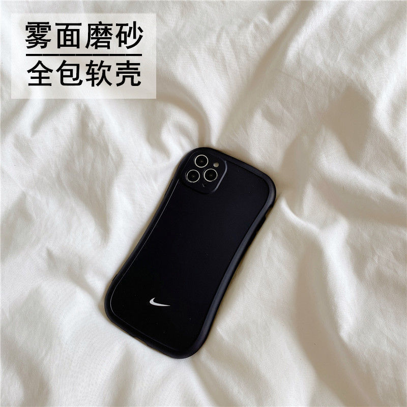 潮牌耐克推拉窗iphone12手机壳创意苹果11pro情侣潮壳xsmax全包壳