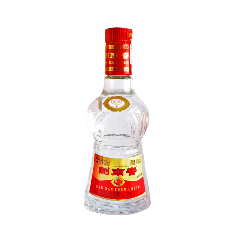 剑南春 水晶剑 46度 单瓶装白酒 100ml 口感浓香型