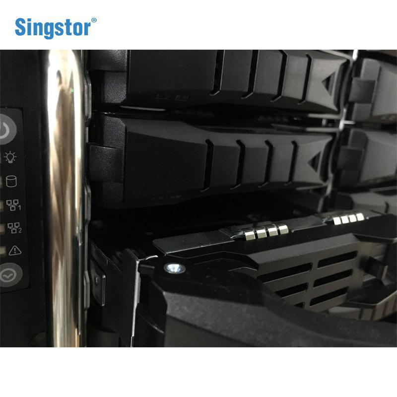 鑫云(Singstor)SS300P-16R真人秀制作磁盘阵列 4K剪辑光纤NAS中央共享存储 裸机+128TB