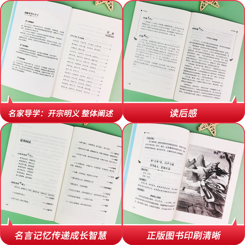 千字文 [正版]千字文原版全解时代文艺出版社周兴嗣著纪锴译青少年初中生版经典名著译注无障碍阅读彩插励志版名师导读后感无障高清大图