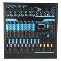 迪玠宝（DISJBO）FX-8 专业8路带编组调音台8路2编组模拟调音台 会议室 多功能厅