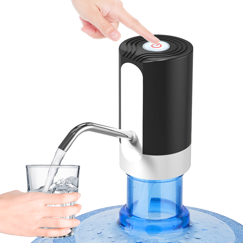 家用桶装水抽水器纳丽雅naliya电动矿泉水饮用水压水纯净大桶水自动吸水上水器 CS-002蓝