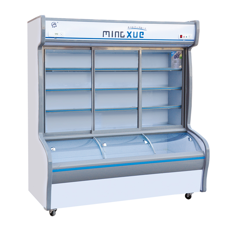 点菜柜展示柜蔬菜水果保鲜柜饮料柜麻辣烫双温冷藏冷冻柜商用冰柜超大