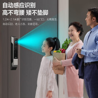 TCL 智能门锁X9S 3D人脸识别大屏可视猫眼锁全自动指纹识远程抓拍C级锁芯10大开锁方式智能门锁