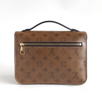 【正品二手95新】路易威登（LV）M44876 女士 老花 拼色 肩挎 POCHETTE MÉTIS 邮差包 帆布 肩带