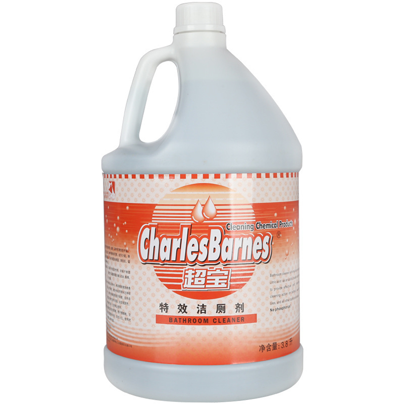 超宝(CHAOBAO) 特效洁厕剂 DFF018 马桶洁厕液清洁剂浴缸洗手盆瓷砖污渍清洁液 3.8升/桶