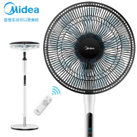 美的(Midea)家用风扇美的SDD35PE落地扇风随温变九叶大风量电风扇直流变频智能遥控家用定时风扇