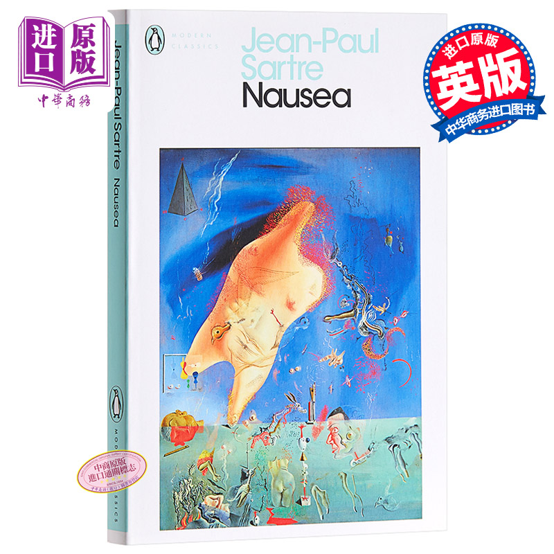 [正版]中商原版恶心 萨特 英文原版 Nausea Penguin Modern Class高清大图