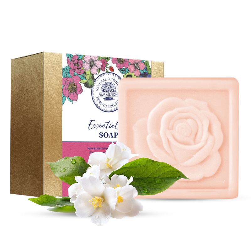 裕金源 乳木果玫瑰精油润肤香皂 100g高清大图