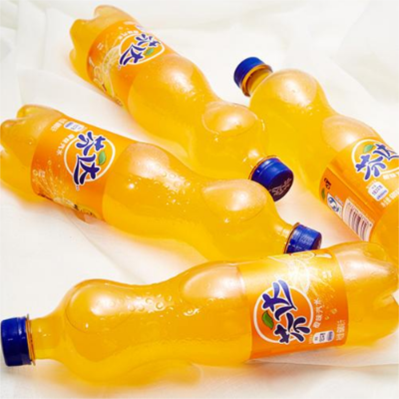 芬达 塑料瓶装 碳酸汽水饮料 整箱装 600ml*24