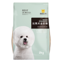 疯狂的小狗狗粮 比熊犬专用幼犬成犬小型犬通用肉松粮2kg
