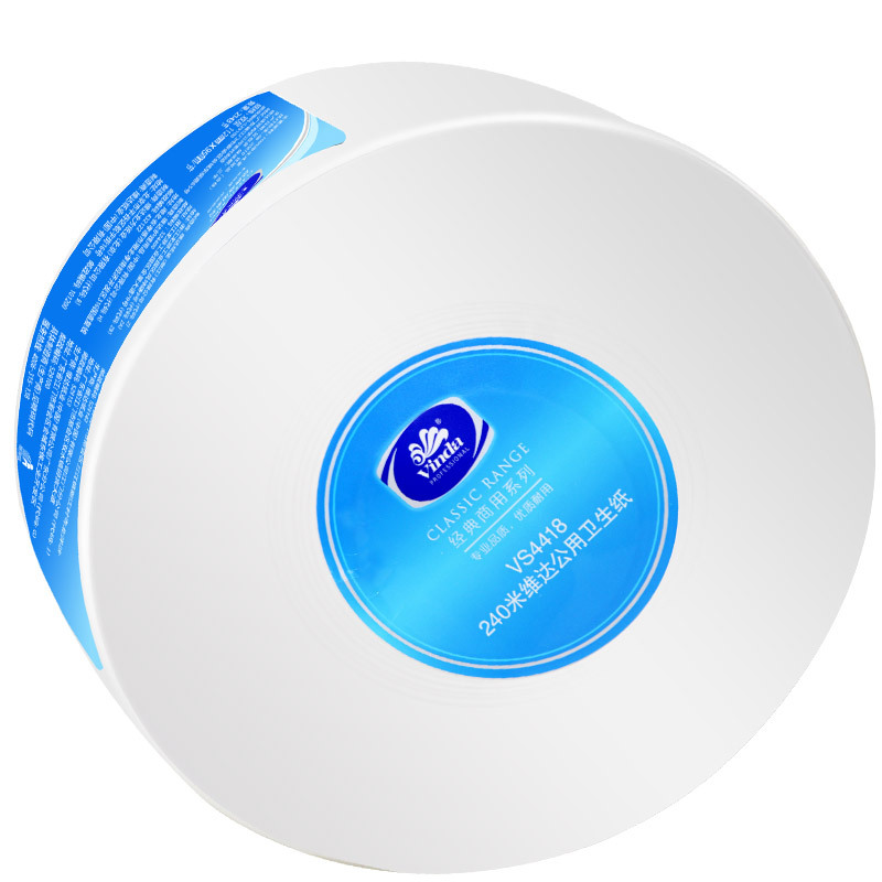 维达(Vinda)卷纸vs4418商用大卷纸卫生纸大盘纸厚实耐用双层超韧手纸厕纸 12卷/箱 5箱起发