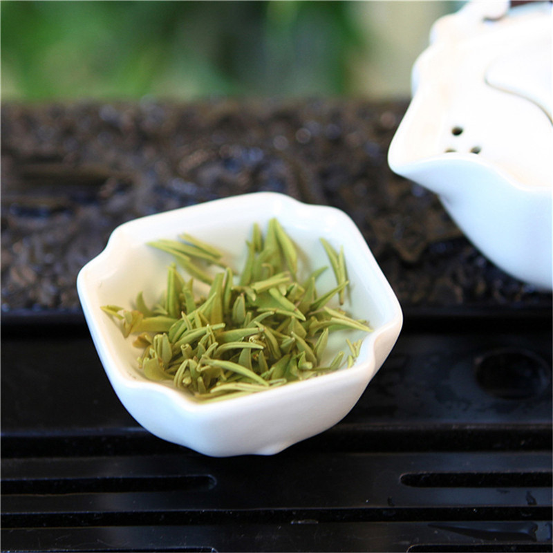 明芽雀舌绿茶2021新茶四川蒲江明前翠芽春茶高山茶原产地罐装200g+50g