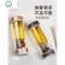 茶水分离杯旋转双层玻璃杯子过滤男女士泡茶杯2020新款 封后 乳白色360ml