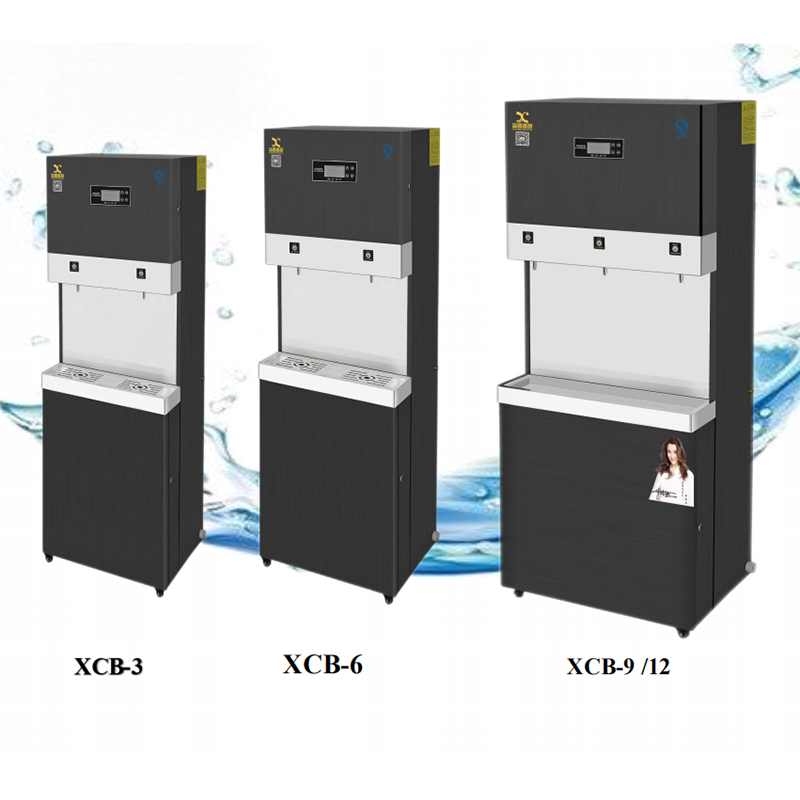 溢香香厨 商用柜式步进饮水机带RO400反渗透6KW/380V 80L XCB-6