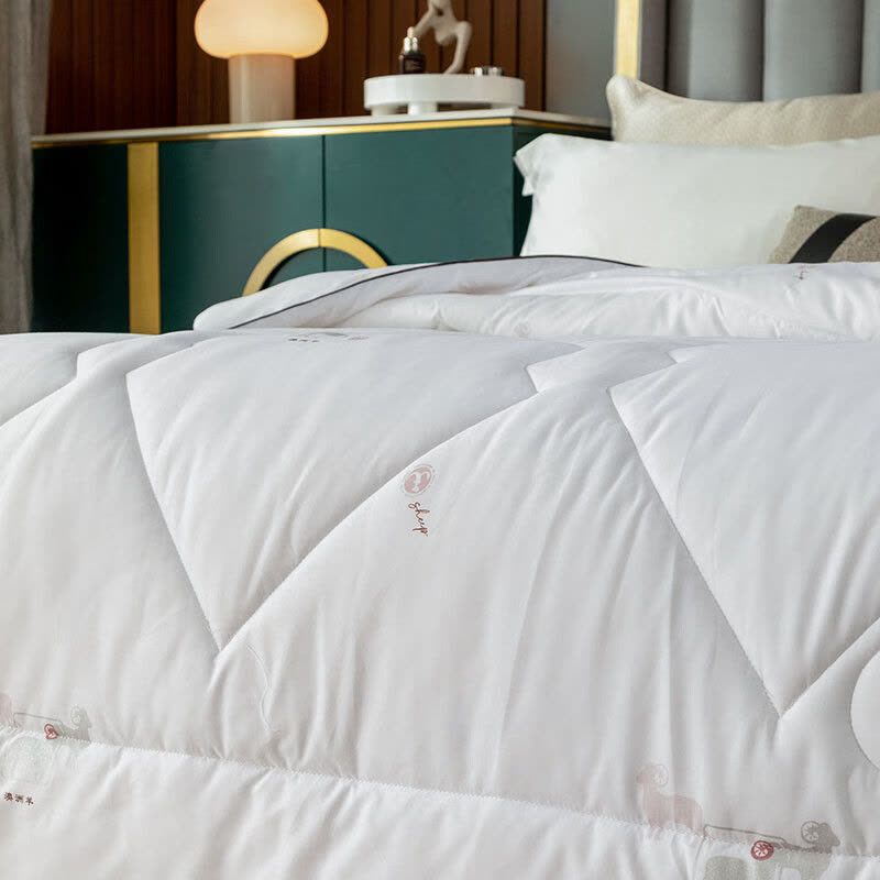 [内蒙地区可发]杉杉(FIRS)QFS-24202臻品澳洲羊毛被200cm*230cm图片