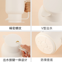富光FUGUANG保温水壶家用玻璃内胆暖水壶大容量保温壶便携暖热开水瓶