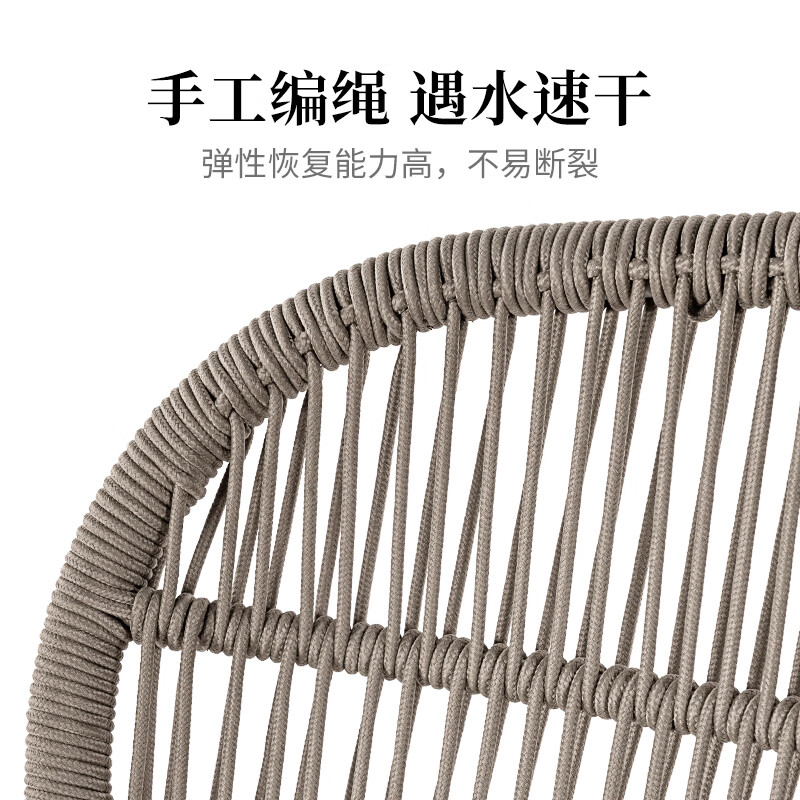 户外秋千摇椅庭院室外铝合金秋千椅阳台休闲花园家用荡秋千高清大图