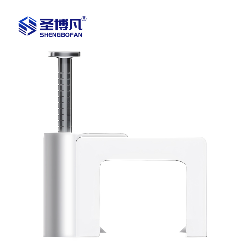 圣博凡 EDC-111 塑料钢钉线卡 方型12mm 100个/包
