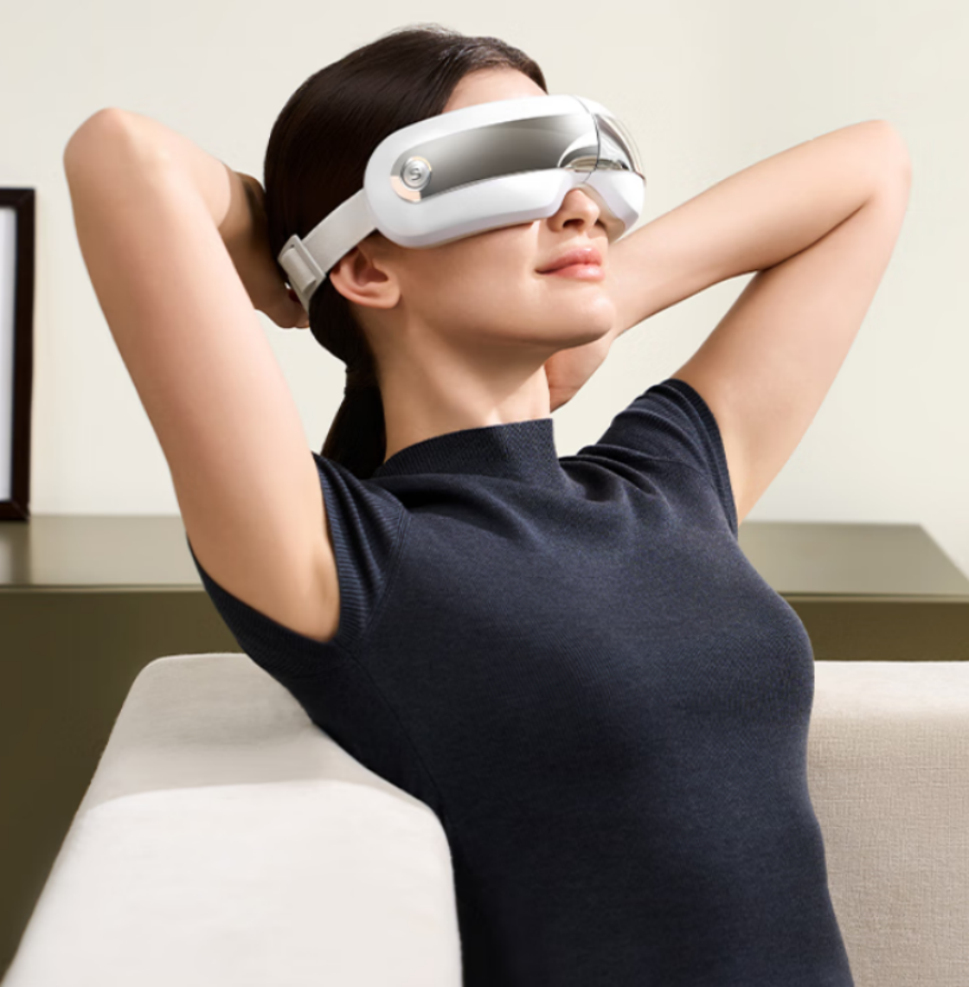 skg 眼部按摩仪 E5 仿生气囊指腹按揉