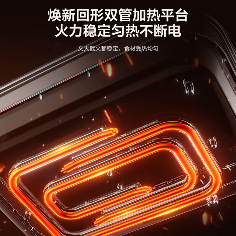 苏泊尔(SUPOR)多功能锅电火锅料理锅电烧烤锅家用电烤锅煎烤机多功能网红锅 5.5L H55FK189A高清大图