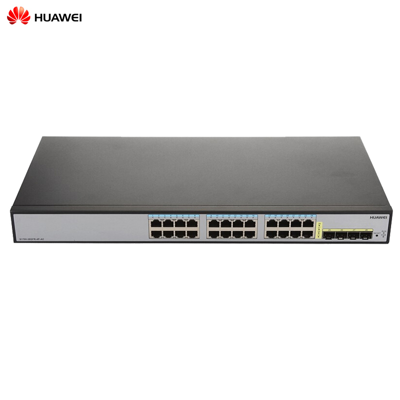 华为(HUAWEI)S1700-28GFR-4P-AC 企业级24口千兆SNMP管理 交换机 优享服务