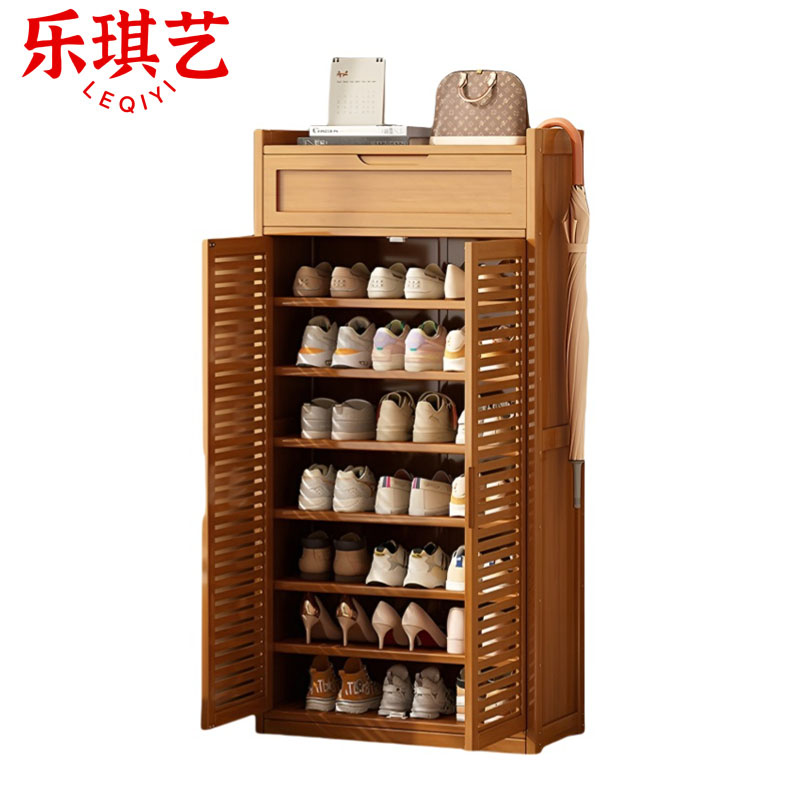 乐琪艺 鞋柜 两门(九层)个高清大图