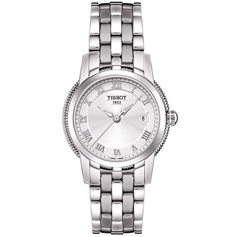 天梭(TISSOT)宝环系列女表 商务时尚钢带女士石英表T031.210.11.033.00