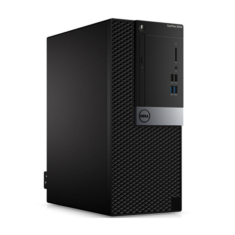 戴尔(DELL)5050MT台式电脑(I7-7700 4G 1TB 集显 DVDRW 23.8寸 Win7专 3 SC)