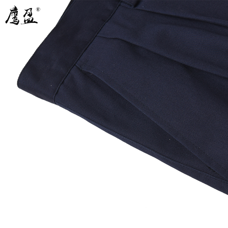 鹰盈 藏青色工作服裤 各码 一条高清大图