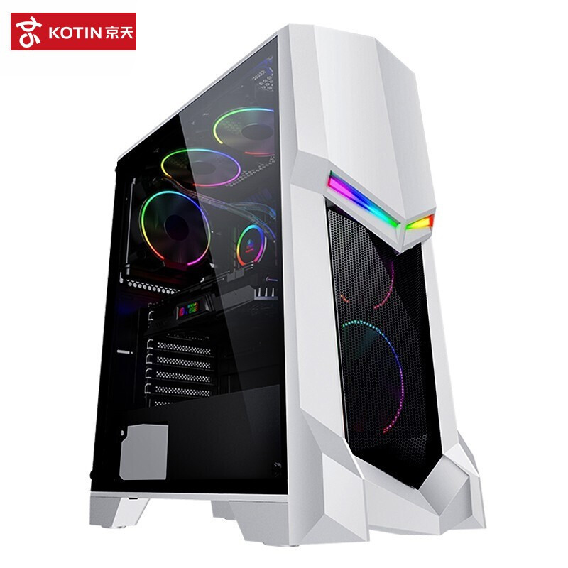 京天（KOTIN）酷睿i5 10400F/GTX1050Ti/8G/240G定制组装电脑DIY组装机